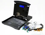 Austin Hughes Cyberview N119-s801e 19" Rackmount Kvm Keyboard Lcd Drawer -used-. Fixed Price $995.54.