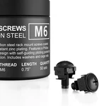 Ac Infinity Carbon Steel M6 Rack Screws, Nylon Washers, And Cage Nuts. 50piec.... Fixed Price $34.15.