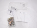 2 Pair Chatsworth 2"-3" High Glacier White Cable Runway Elevation Kit 10506-e12. Fixed Price $131.99.