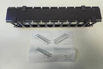 Chatsworth 30130-e19 Universal Horizontal Cable Manager Rack Mount. Fixed Price $25.00.