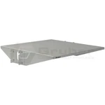 2u Aluminum Center Weight 19" Shelf Relay Rack Mount 34-105410-1 Gruber. Fixed Price $89.00.