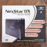 Vantec Nexstar Dx External 5.25" Enclosure Usb 2.0 Cd/dvd Portable Drive. Fixed Price $23.19.