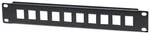 Intellinet Patch Panel, Blank, 10 Inch, 1u, 10-port, Black. Fixed Price $14.10.