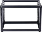 6u Open Frame Network Rack For Servers, Av Equipment, And Networking Gear. Fixed Price $133.99.