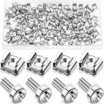 100 Sets M6 X 20 Mm Rack Mount Cage Nuts, Screws And Washers For S.... Fixed Price $37.27.