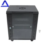 12u Wall Mount Server Cabinet Network Rack Vented Enclosure Lock Door 15.5''deep. Fixed Price $91.66.