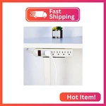 Monzlteck Universal Power Strip Mount - Under Desk Or Wall Fits 1.6" To 2.4" W. Fixed Price $23.80.