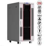 Sysracks 22u 35" Deep Gray Server Lockable Network Data Rack Cabinet Enclosure. Fixed Price $929.00.