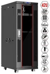 42u Sysracks It Network Data Server Rack Cabinet Enclosure 32" Depth Free Bonus. Fixed Price $1139.00.