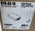 Middle Atlantic Utb-a2-14 Universal Techbox 2 Space Rack Under Table 14 Deep. Fixed Price $79.63.