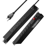 1u Pdu, 12 Outlets, Rack Mount Power Strip Fits Standard 19" Server Racks, With. Fixed Price $81.89.