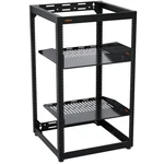 Echogear 20u Open Frame Rack For Servers & Av Gear - Wall Rack, Black. Fixed Price $322.64.