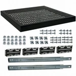 Bud Industries Sh-2392 Metal Steel Shelf Sliding 17.750" L X 17.875" W 3.500"h. Fixed Price $54.99.