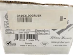 Gruber 34-102100-gru1k 1u Rack Mount Adjustable Shelf Rails. Fixed Price $29.99.