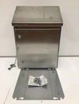 Rittal Sloped Top Enclosure, 1306600, 304 Stainless Steel. Fixed Price $500.00.