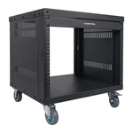 Sound Town 8u Universal Steel Rack, W/ 3" Locking Casters (strk-m8u). Fixed Price $140.24.