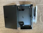 Corning-wic-02p- Wallbox 328339. Black Steel Termination Cabinet For 2 Inserts. Fixed Price $80.00.