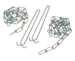 24 Pack 36" Lithonia Lighting Wire Hook And Chain (hc36) Master Pack,. Fixed Price $62.00.