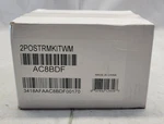New - Tripp Lite 2postrmkitwm Wall Mount Installation Kit Ac8bdf Sealed Box. Fixed Price $36.00.