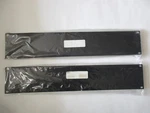 2 Lot Middle Atlantic Rack Sb2 Space Flanged Black Steel Textured Panel 2ru X 19. Fixed Price $29.95.