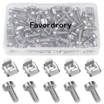 30 Pcs M6 X 20mm Rack Mount Cage Nuts Screws Washers For Server Cabinet. Fixed Price $25.34.