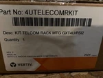 Liebert - Rack Bracket 4u 4utelecomrkit (new). Fixed Price $69.99.