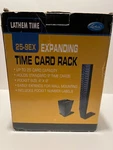 Lathem Time 25-9ex Expanding Card Rack 25 Pockets W Numbers For 9" Cards. Fixed Price $20.00.