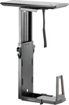 Adjustable Cpu Under Desk Mount Bracket Rack, 33 Lbs Capacity, Black. Fixed Price $109.99.