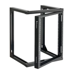 12u Wall Mount Server Rack 150 Lbs Max Load Capacity Open Frame Network Ra. Fixed Price $95.26.