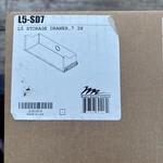 Middle Atlantic L5-sd7 L5 Storage Drawer 7in New. Fixed Price $99.00.