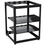 Echogear 15u Open Frame Rack For Servers & Av Gear - Wall Mountable Design In.... Fixed Price $306.94.