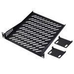 Geeekpi 10 Inch 1u Rack Shelf, 10.23inch Depth, Server Shelf Vented R.... Fixed Price $54.70.