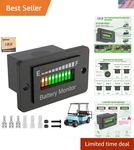 Water-resistant Battery Level Indicator For 12v-72v Systems - Flush Mount. Fixed Price $30.99.