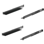 Tecmojo 2 Pack 1u Universal Rack Mount Rails,4-post Server Shelf Rail Wi.... Fixed Price $85.52.