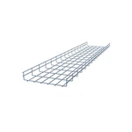 Navepoint Electro Zinc Plated Wire Mesh Cable Tray, 11.82"w X 1.97"d 59.06"l. Fixed Price $159.99.