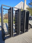 4 Middle Atlantic Products Bgr-45sa-27 Server Cabinets With Cbs-bgr Caster Bases. Fixed Price $1160.00.