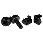 Startech.com Cabscrewm6b M6 X 12mm - Cage Screws And Nuts 50 Pack, Black. Fixed Price $93.98.