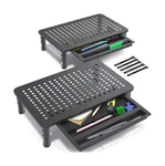 Evoomi Back Saver Monitor Stand For Desk - 2 Pack Riser With Drawer -.... Fixed Price $24.39.