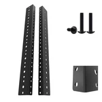 Jingchengmei 8u Steel Rack Rails Kit With Hardware - 2 Pieces (8urr). Fixed Price $21.29.