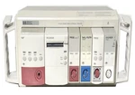 Hewlett Packard Module Rack W/nibp, Two Ibp's, Ecg/resp, Spo2 & Recorder Modules. Fixed Price $305.00.