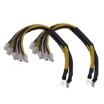 2 X 6-pin Connector Power Supply Cable For Bitmain Antminer Apw3 Apw5 Apw7. Fixed Price $14.99.