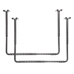 Hyloft 80844-10 34x26 Adjustable Garage Ceiling Storage Rack Kit. Fixed Price $86.19.