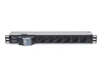 Intellinet 711432 1.5u Vertical Aluminum Black Gray 6 Ac Type F Outlet(s) With. Fixed Price $49.98.