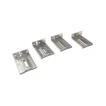 Supermicro 1u Rack Rail Brackets (qty 4) Threaded Holes. Fixed Price $12.00.