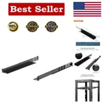 Heavy-duty 1u Rack Mount Shelf - Up To 120 Lbs, Adjustable Depth 20.9"-32". Fixed Price $78.95.