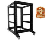 Raising Electronics 15u 4 Post Open Frame 19" Server/audio Steel Data Network. Fixed Price $155.15.