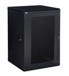 Kendall Howard 18u Linier Fixed Wall Mount Cabinet - Glass Door. Fixed Price $350.00.