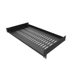 Jingchengmei 1u Disassembled Vented Cantilever Server Rack 10"deep, Black. Fixed Price $29.99.