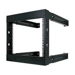 Vertical Cable 6u Open Wall Mount Frame Rack - Adjustable Depth 18"-30". Fixed Price $162.53.