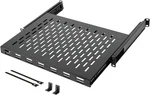 Tecmojo 1u Sliding Rack Shelf,4-post Vented Mount Shelf,13.8in Deep With A. Fixed Price $84.99.